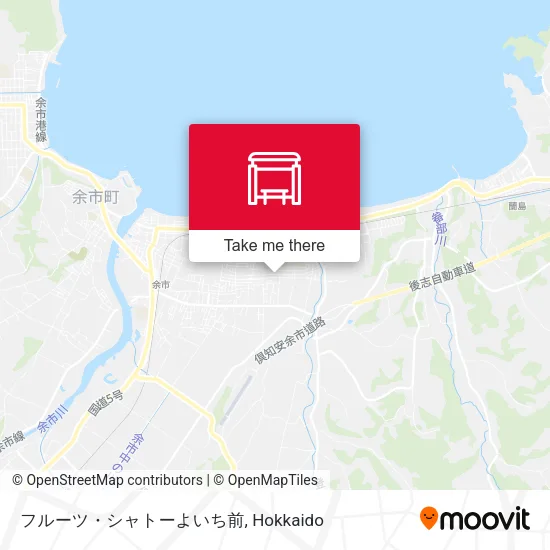 フルーツ・シャトーよいち前 map