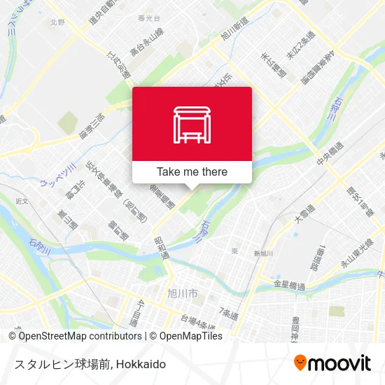 スタルヒン球場前 map