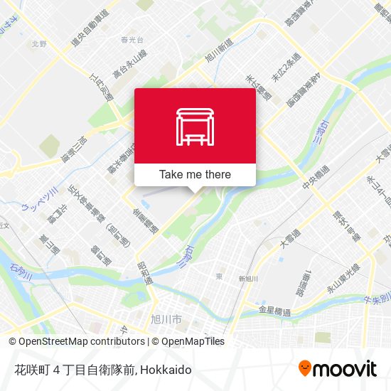 花咲町４丁目自衛隊前 map