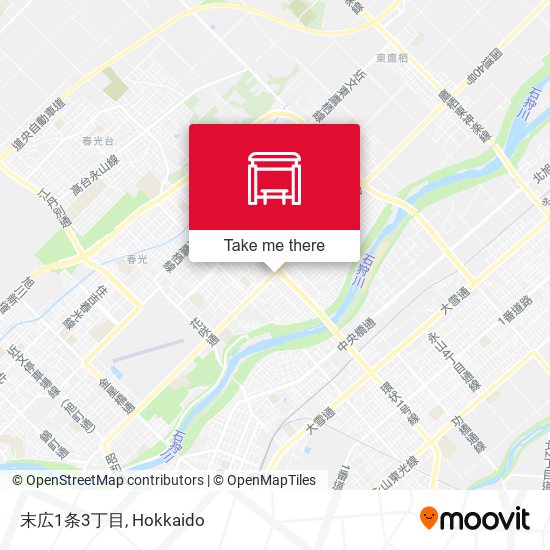 末広1条3丁目 map