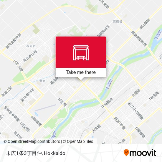 末広1条3丁目仲 map
