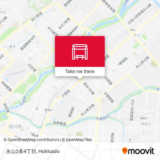 永山2条4丁目 map