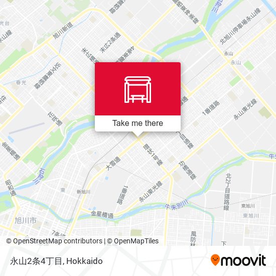 永山2条4丁目 map