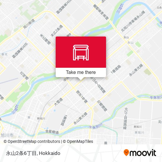 永山2条6丁目 map