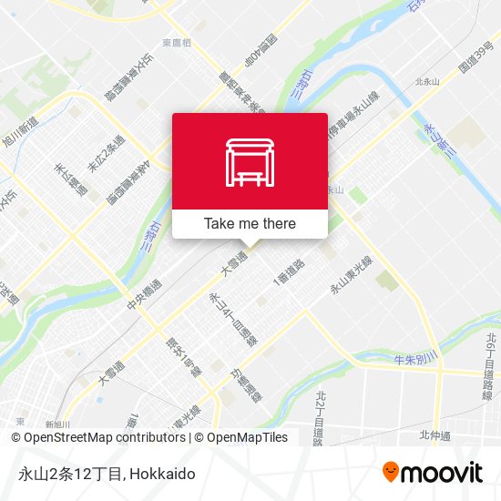 永山2条12丁目 map