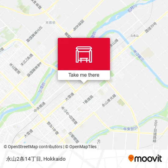 永山2条14丁目 map