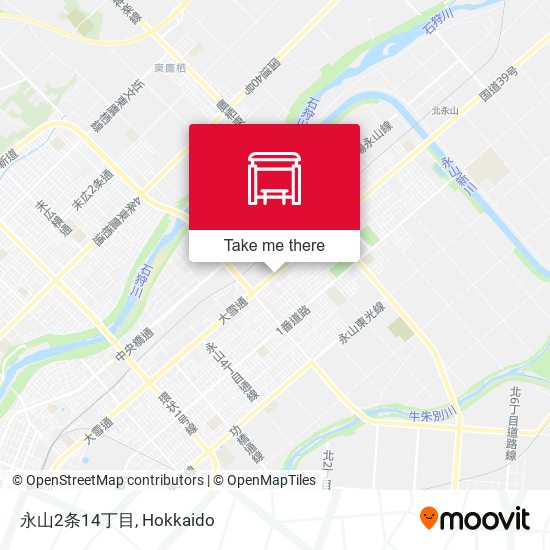 永山2条14丁目 map