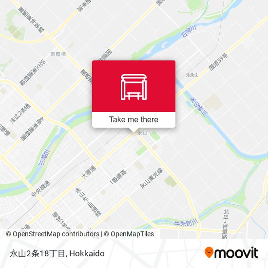 永山2条18丁目 map