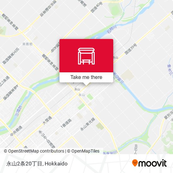 永山2条20丁目 map
