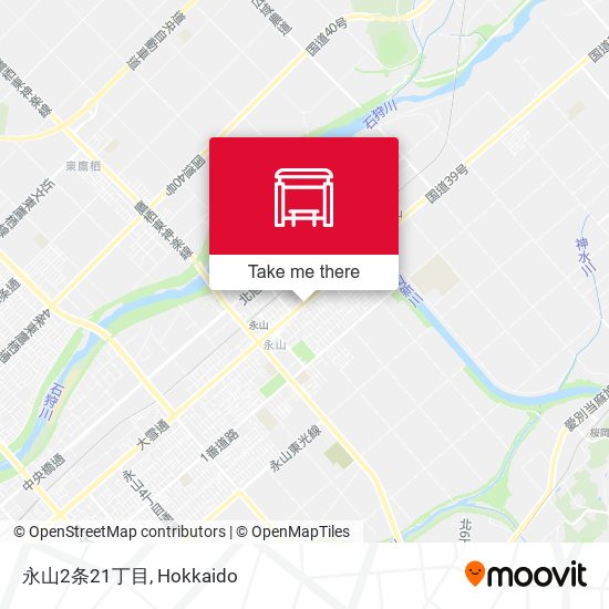 永山2条21丁目 map