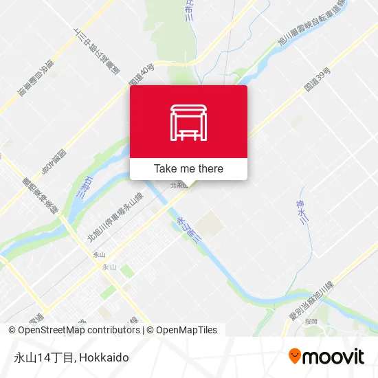 Nagayama 14-chome map