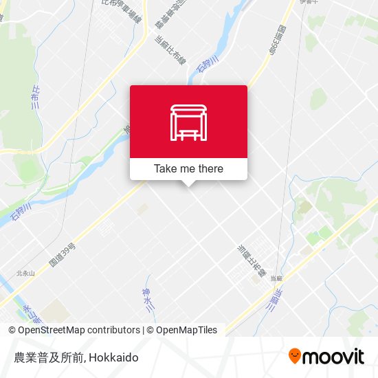農業普及所前 map