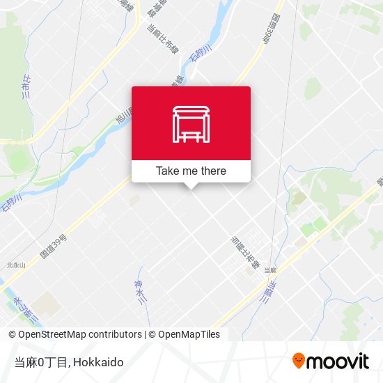 当麻0丁目 map