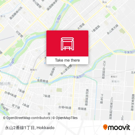 永山2番線1丁目 map