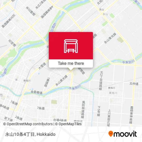 永山10条4丁目 map