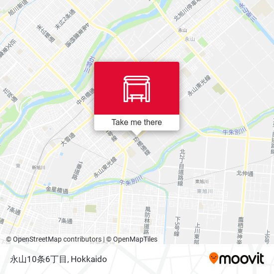 永山10条6丁目 map