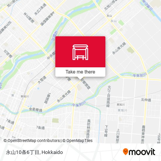 永山10条6丁目 map