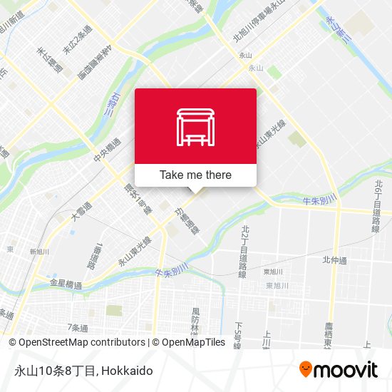 永山10条8丁目 map
