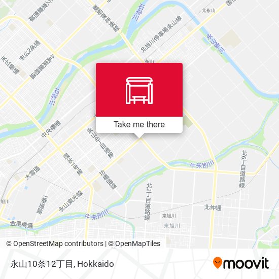 永山10条12丁目 map