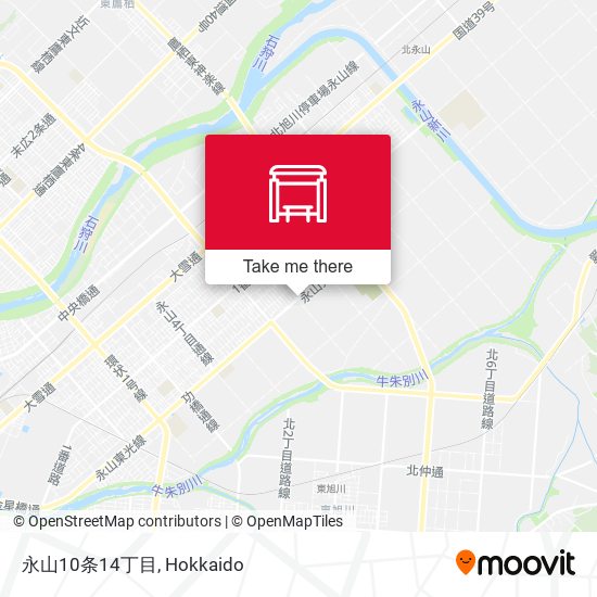 永山10条14丁目 map