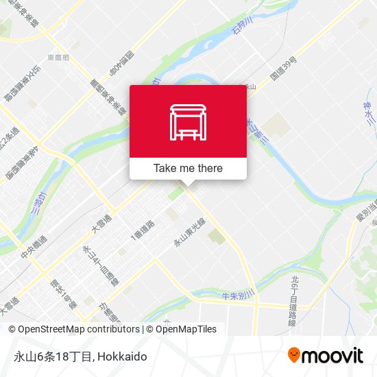 永山6条18丁目 map