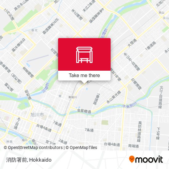 消防署前 map