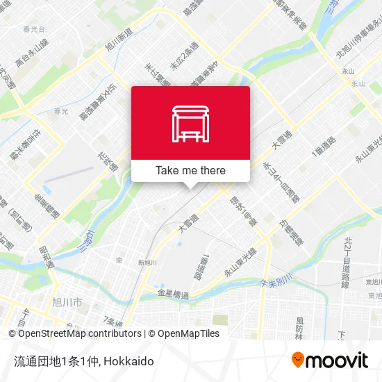 流通団地1条1仲 map