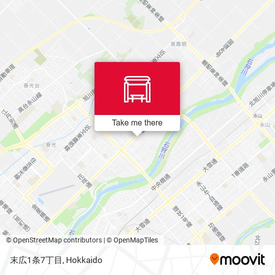 末広1条7丁目 map