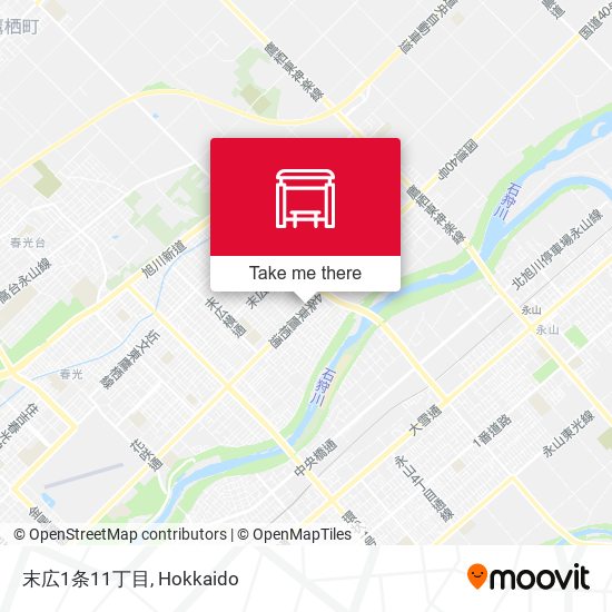 末広1条11丁目 map
