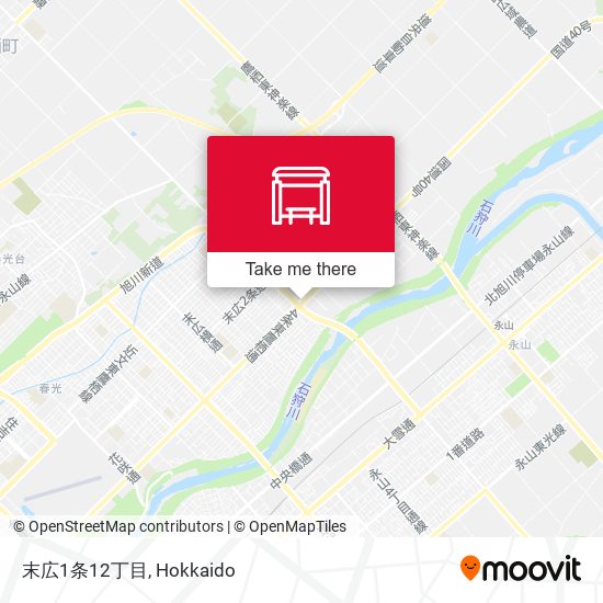 末広1条12丁目 map