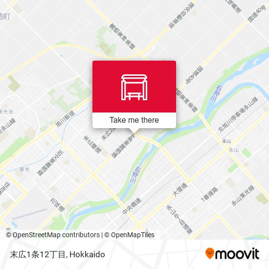 末広1条12丁目 map