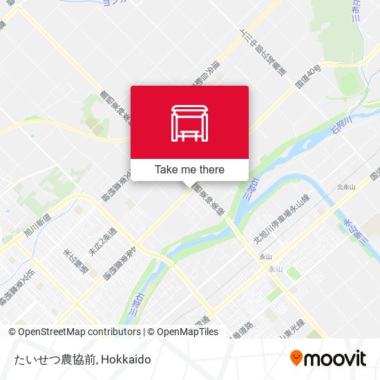 たいせつ農協前 map