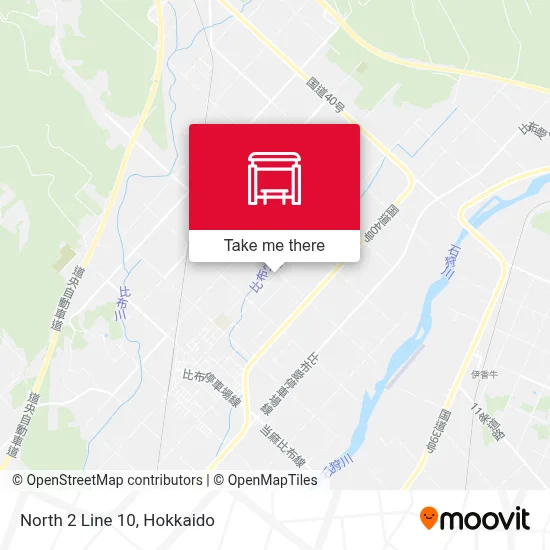 North 2 Line 10 map