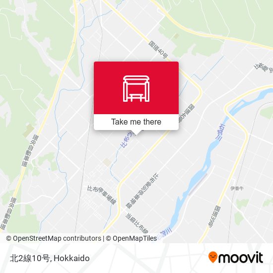 北2線10号 map
