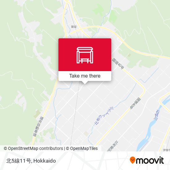 北5線11号 map