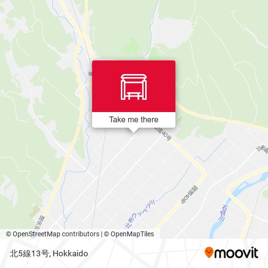 北5線13号 map