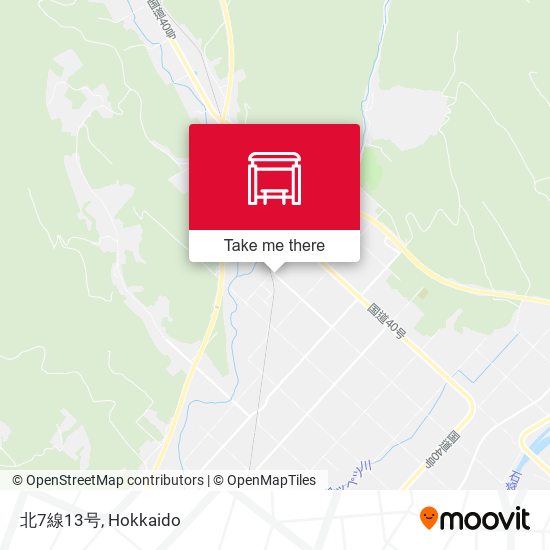 北7線13号 map