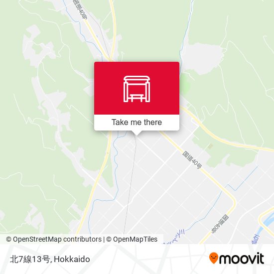 北7線13号 map