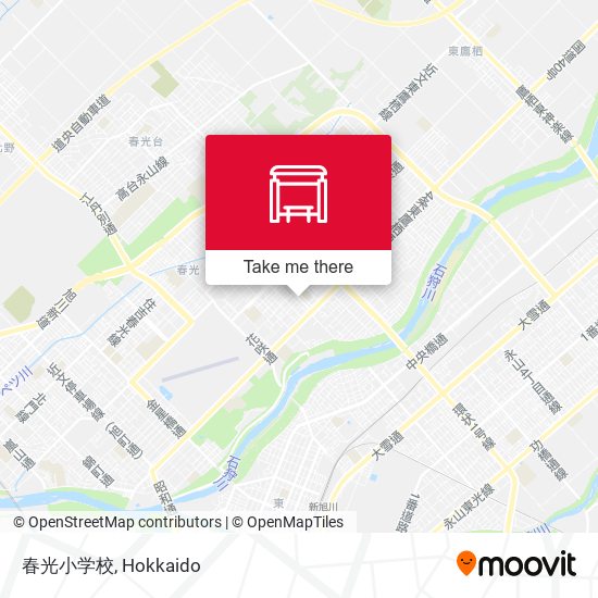 春光小学校 map