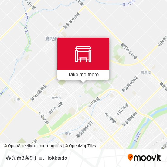 春光台3条9丁目 map