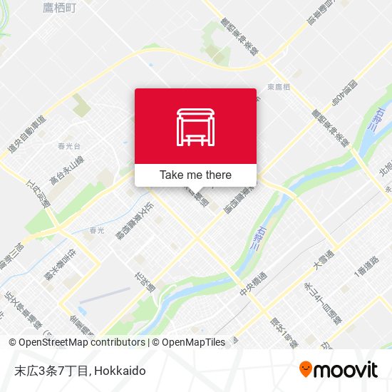 末広3条7丁目 map