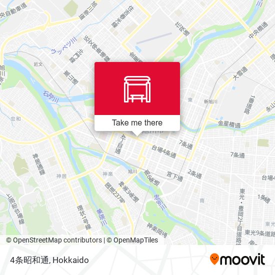 4条昭和通 map