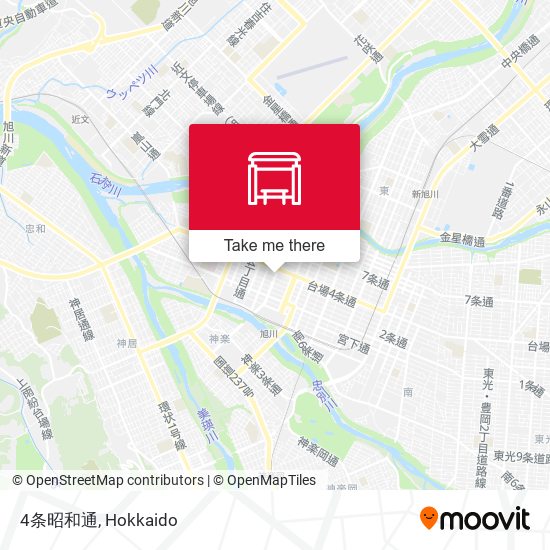 4条昭和通 map