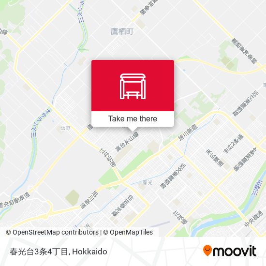 春光台3条4丁目 map