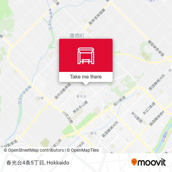 春光台4条5丁目 map