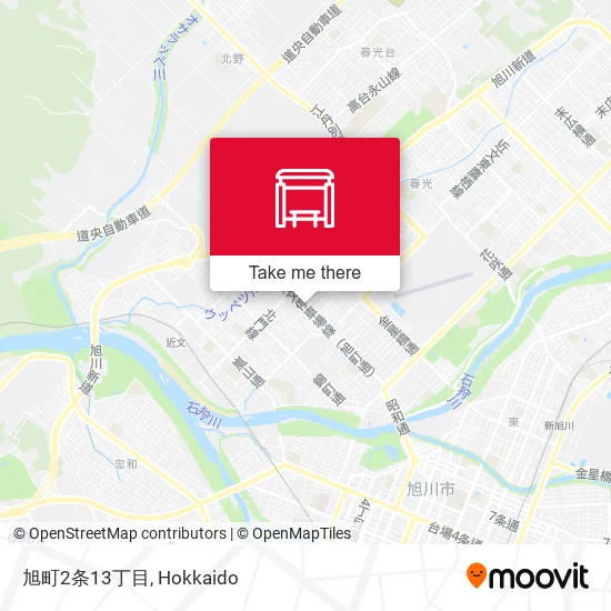 旭町2条13丁目 map