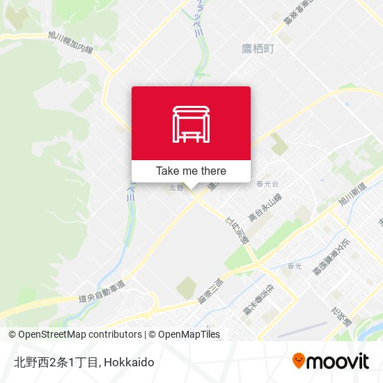 北野西2条1丁目 map
