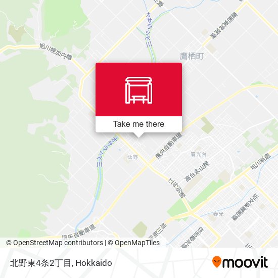 北野東4条2丁目 map
