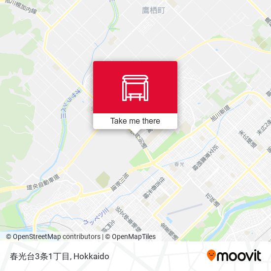 春光台3条1丁目 map