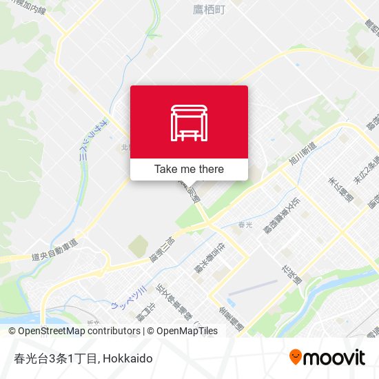 春光台3条1丁目 map